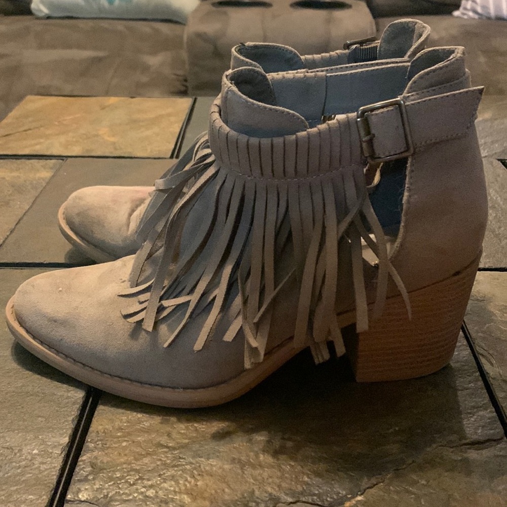 Fringe Booties